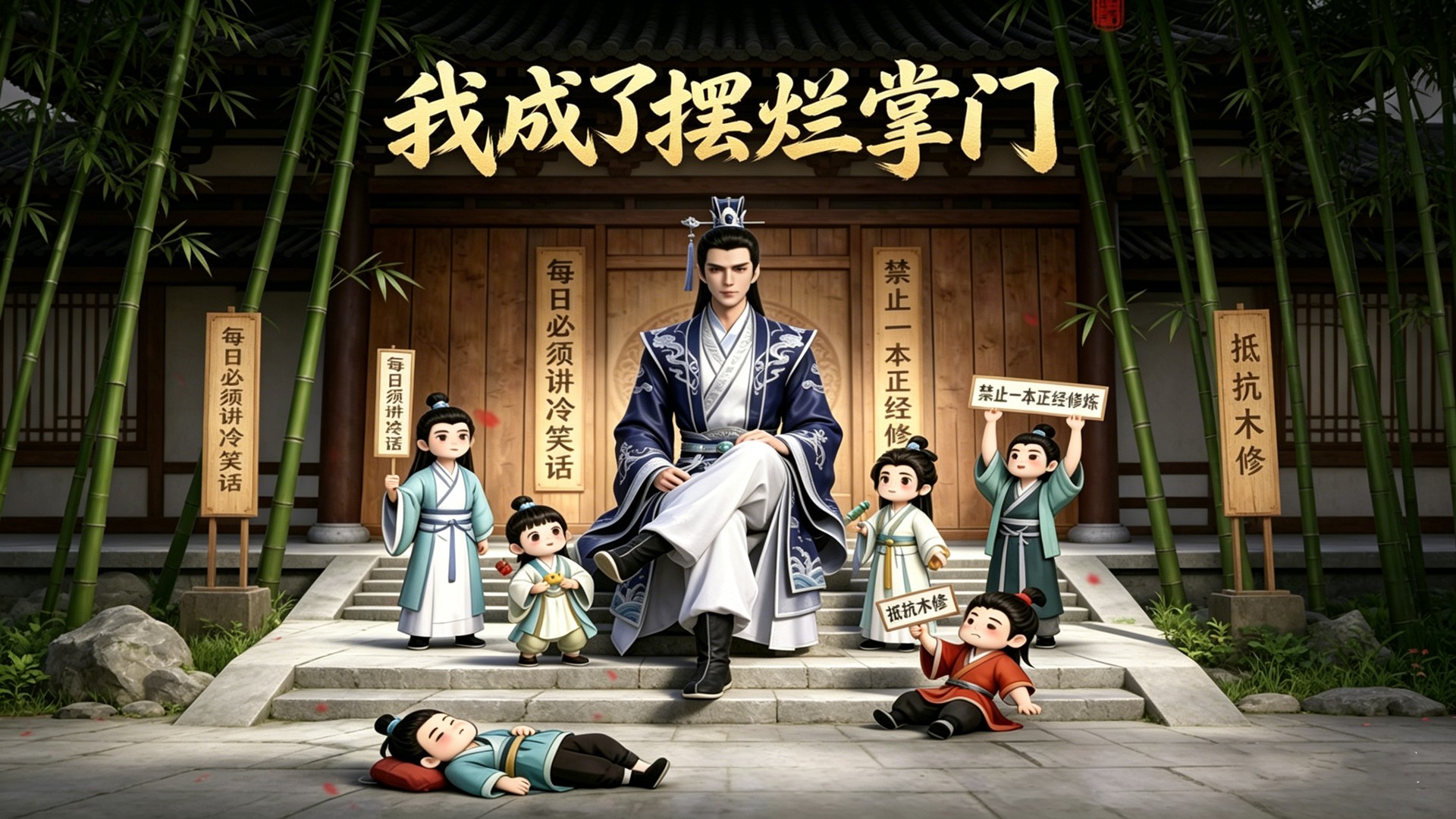 我成了摆烂掌门_第2集：三百年筑基？大师兄你别逆天了_动漫_高清完整版视频在线观看_腾讯视频