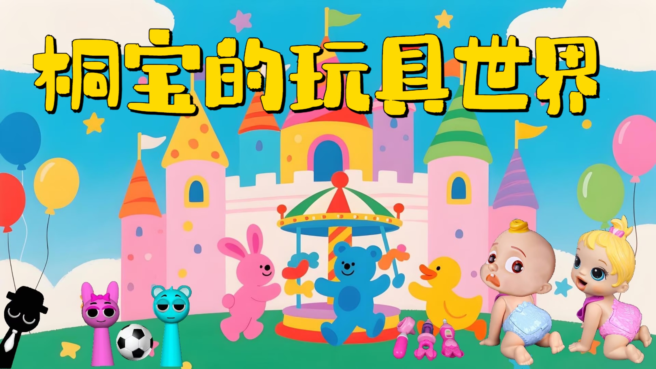 桐宝的玩具世界_玩具动画：天啊，妈妈意外变成了美人鱼！兄妹俩到处寻找办法_少儿_动画片大全_腾讯视频