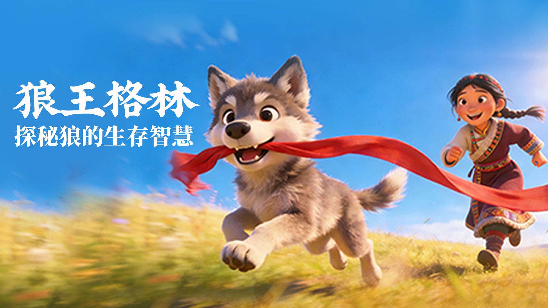 狼王格林：探秘狼的生存智慧_第01集格林的不幸童年：世界没有狼会怎样？_少儿_动画片大全_腾讯视频